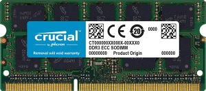 Crucial 4GB DDR3L-1333 SODIMM Memory for Mac