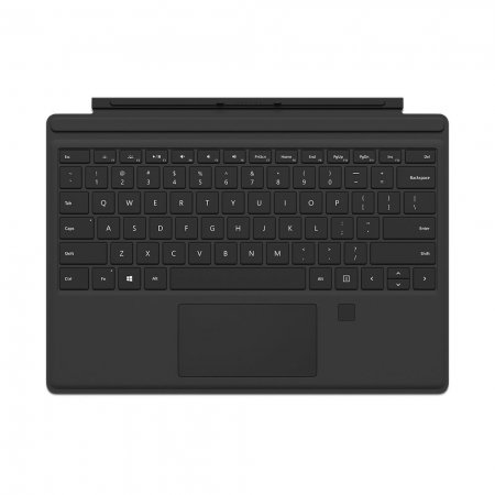 Microsoft Pro 4 type cover Black with Finger Print