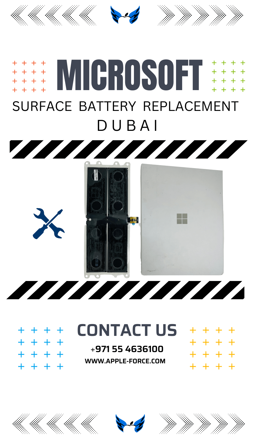 Microsoft Surface Battery Replacement Dubai AppleForce UAE