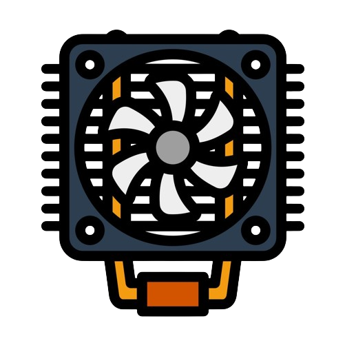 Fans Heat Sink removebg preview - Apple Force