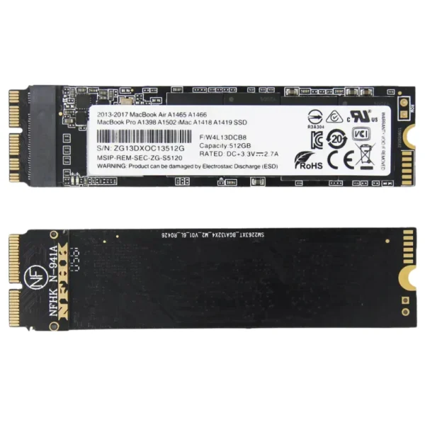 MacBook Pro A1502 512GB SSD